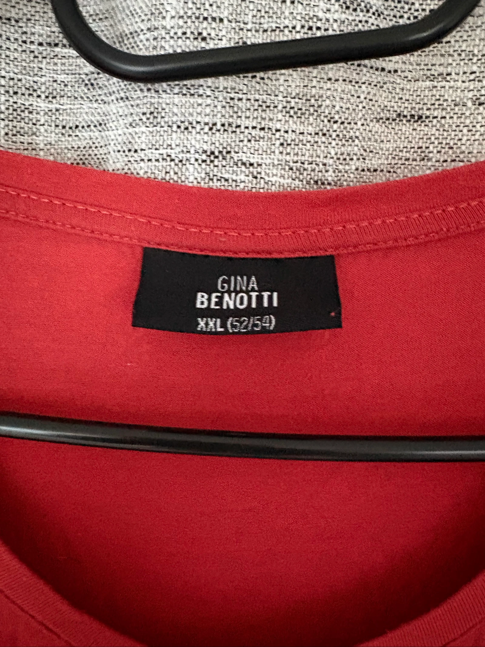 Camiseta feminina 52/54 coral em ótimo estado – photo 5